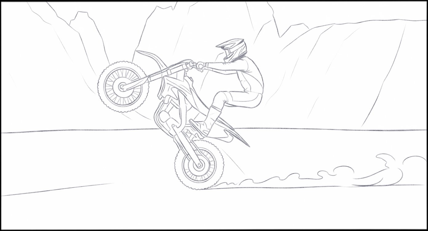 Storyboards - storyboard frame 6 by Dakota Warren
